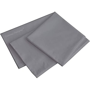 long body pillow cover  1834 x 5434 inch rayon cotton grey pillowcase with hidden zipper  210 tc 1 piece