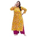 Tissu Women39s Plus Size Yellow amp Pink