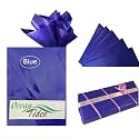 Tissue Paper for Gift Bags - 100 Sheets 14x20in Wrapping Paper, Royal Blue