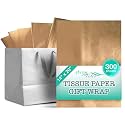 Tissue Paper for Gift Bags - 300 Sheets 14x20in Wrapping Paper, Gold