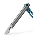TISUR Titanium Bottle Opener Keychain EDC Pry Bar