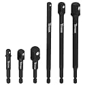 Titan 12087 6-Piece Impact Socket Adapter and Extension Set