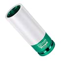 Titan 21094 1/2-Inch Drive x 22mm Non-marring Impact Deep Lug Nut Socket
