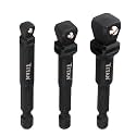 Titan 49003 2-3/4" Impact Wobble Socket Adapter Set - 3Piece