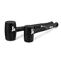 Titan 63130 2-Piece Rubber Mallet Set, Includes 8oz & 16oz with Non-marking Double-faced Solid Heads, Shock Absorbing Fiberglass Handles & Textured Grips
