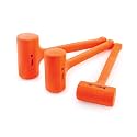 Titan 63140 3-Piece Dead Blow Hammer Set, Includes 2lb, 3lb &amp; 4lb with Non-slip Diamond Textured Handles, Spark &amp; Rebound Resistant