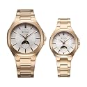 Titan Modern Bandhan Quartz Analog Silver Dial Pair Watches - 9400994209WM01