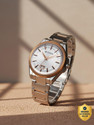 Titan Classique Big Date Titan Classique Big Date Quartz Silver Round Dial Men's Watch / Analog Watch - For Men