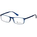 Titan Priscription lenses adaptable Rectangle Eyeglasses for Unisex (Large)
