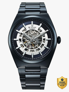 titan automatic analog watch - for men 90221qm03nu90221qm03