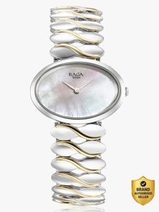 Titan Titan Raga Silver White MOP Dial