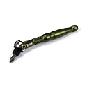 Titan Tools 11325 1/4-Inch Drive x 4-Inch 90-Tooth Swivel Head Micro Ratcheting Bit Driver - Green