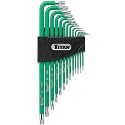 Titan 12715 Extra-Long Arm Tamper Resistant Star Key Set