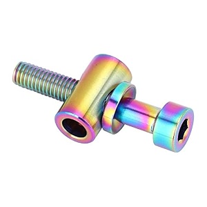 titanium alloy bike seatpost screw seatpost screw bike seat clamp for diy replacement parts