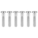 Titanium Bolt M8 Hexagon Socket Screw Titanium, M8x40mm Pack of 6