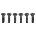 Titanium Bolt M8 Hexagon Socket Screw Black, M8x30mm Pack of 6