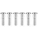 Titanium Bolt M8 Hexagon Socket Screw Titanium, M8x35mm Pack of 6