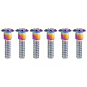 Titanium Bolt M8 Hexagon Socket Screw Rainbow, M8x35mm Pack of 6