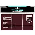 TitanShield Card Sleeves, Bordeaux Red (150 Sleeves) - Fits Pokemon, MTG