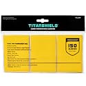 TitanShield Card Sleeves, Yellow (150 Sleeves) - Fits Pokemon, MTG