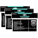 TitanShield Premium Card Sleeves, Black, Standard, Triple Pack.