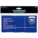TitanShield Premium Card Sleeves, Blue, (150 Sleeves) - Fits Pokemon, MTG