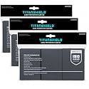 TitanShield Premium Card Sleeves | Compatible with Pokemon, One Piece, Lorcana, Flesh &amp; Blood, &amp; Magic The Gathering MTG | (150 Sleeves - Standard) (3, Slate Gray, Standard | 66x91mm)