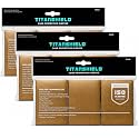 TitanShield Premium Card Sleeves, Gold, Standard, Triple Pack