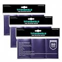 TitanShield Premium Card Sleeves, Metallic Purple, Standard, 450 Sleeves.