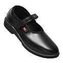 Titas Uniform School Shoes for Kids Girls with PVC | Stylish & Lightweight | Comfortable Footbed
