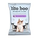 Advanced Clump Cat Litter - 5kg + 1Kg Free Lavendar &amp; Lemon Scented Scoopable Smart Bentonite Sand - Total 6Kg