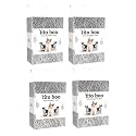 Tofu Cat Litter: Natural, Clumpable &amp; Flushable Litter Solution for Odor-Free Homes &amp; Happy Cats &amp; Kittens (Pack of 04, Lavender)