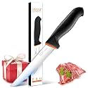 TIVOLI 6 Inch Straight Boning Knife - Butcher Knife with Non-Slip Softgrip