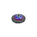 Tivoly XT202520138 Wavy Brush Diameter 100 mm - M14 Conical Steel - M14, 100