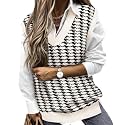 TIYOMI Plus Size Sweater Sleeveless Tops for Women Knitted Tank Tops XL-5XL