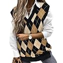 TIYOMI Plus Size Sweater Sleeveless Tops for Women Knitted Tank Tops XL-5XL