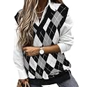 TIYOMI Plus Size Sweater Sleeveless Tops for Women Knitted Tank Tops XL-5XL