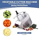 TK Vegetable Chopper Disc - Dicer 10mm - For 550W TK Veg Cutter