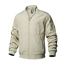 TLZC Men39s Fashion Bomber Jacket Lightweight Track