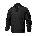 TLZC Men39s Fashion Bomber Jacket Lightweight Track