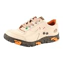 TMA EYES Women's Flat Shoes Lace-Up Casual Fashion Comfortable Leather Shoes