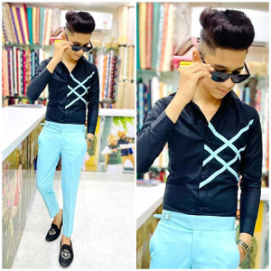tmcretion polycotton printed shirt  trouser fabric