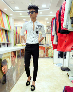 tmcretion polycotton printed shirt  trouser fabric