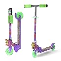 2 Wheel Kick Scooter for Kids, Foldable, Light Up LED Wheels