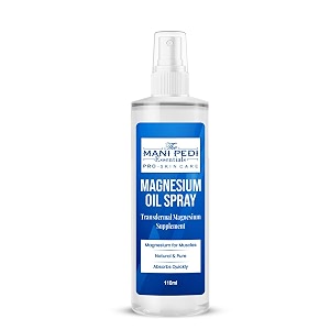 tmpe magnesium oil spray quick absorbing topical magnesium supplement relieves muscles amp joints promotes better sleep -110ml 110ml pack 1