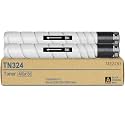 TN-324 TN324 Black Toner Cartridge Compatible for TN324K A8DA130 Toner