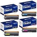 TN433 Toner Cartridge Set for Brother TN-433 TN431 MFC-l8900Cdw HL-L8360Cdw