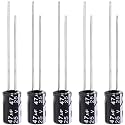 Tnisesm 20Pcs Electrolytic Capacitor 47uF 50V with Aluminum Radial Leads 47UF-25V-5X11