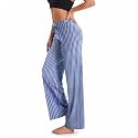 TNNZEET 3 Pack Women's Wide Leg Pants - Casual Loose Yoga Pants Sweatpants Lounge Pajama Pants