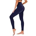 TNNZEET High Waisted Leggings for Women - No See Through Tummy Control Cycling Workout Yoga Pants with Pockets Reg & Plus